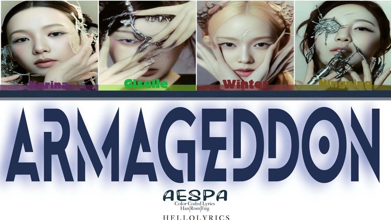 AESPA - "ARMAGEDDON" Lyrics (Color Coded Lyrics. HAN|ROM|ENG - YouTube