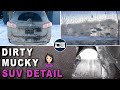Deep Cleaning a Mom's DIRTY SUV | Complete Transformation and Satisfying Car Detailing!
