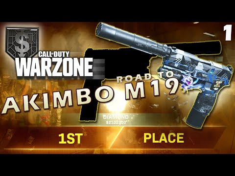 [Gameplay] CoD Warzone - Plunder Win - Unlocking M19 Akimbo - 1 - (No Commentary)