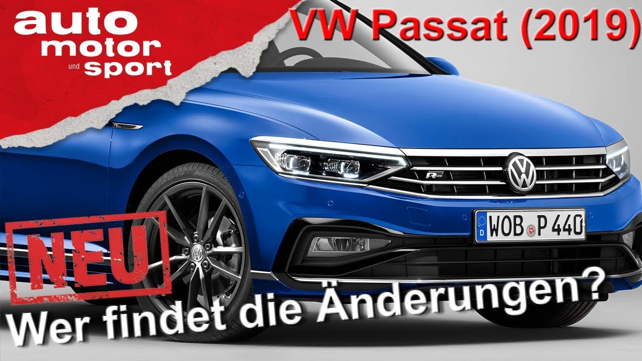 Neu: Volkswagen Passat 2019: Wer findet die Änderungen?, Review