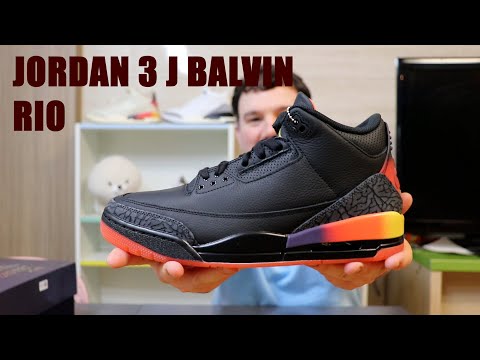 J Balvin × Nike Air Jordan 3RetroSP Rio J. Balvin x Air Jordan 3 Retro Rio - FN0344-001 | eBay