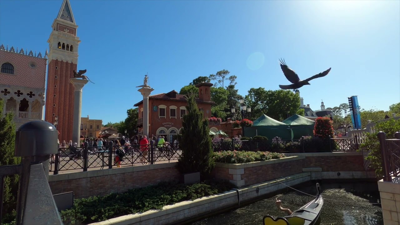 ONE HOUR of the Italy Pavilion and EPCOT's World Showcase Promenade