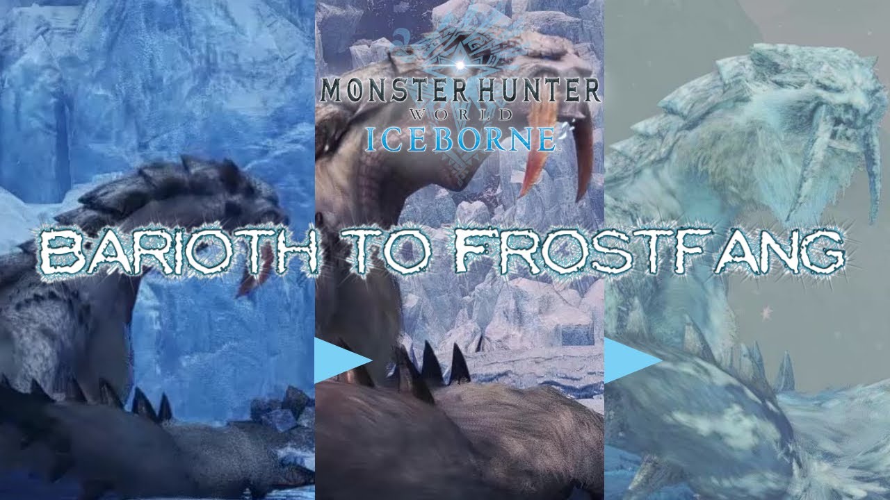 barioth  Update 2022  Journey from Barioth to Frostfang An Iceborne Documentary