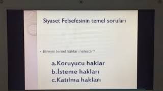 Felsefe -10. Sınıf - Siyaset Felsefesi
