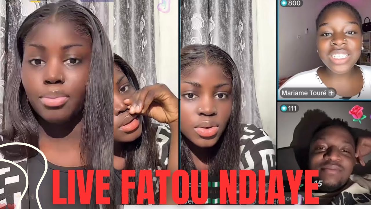 Live TIK TOK fatou ndiaye rend hommage à… annonce Bass Thioung… Bovann et Marieme intègre…