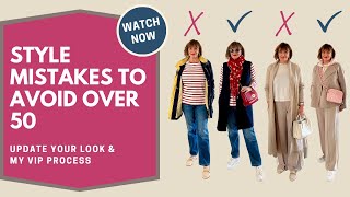 Style mistakes to avoid over 50