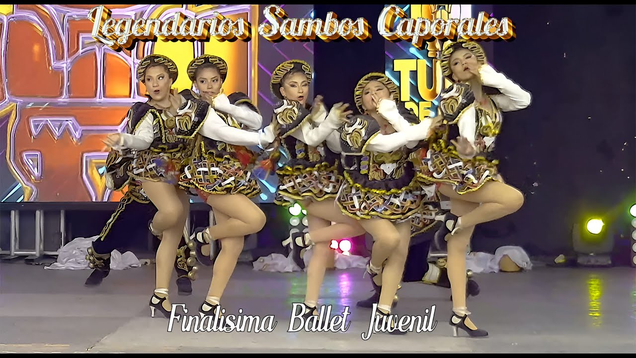 FINALISIMA de LEGENDARIOS SAMBOS CAPORALES - Tumi de Oro - Ballet Juvenil - Concurso Caporales 2024