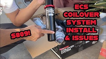 ECS Tuning Coilover Install and Issues | VW Golf MKIV 2003