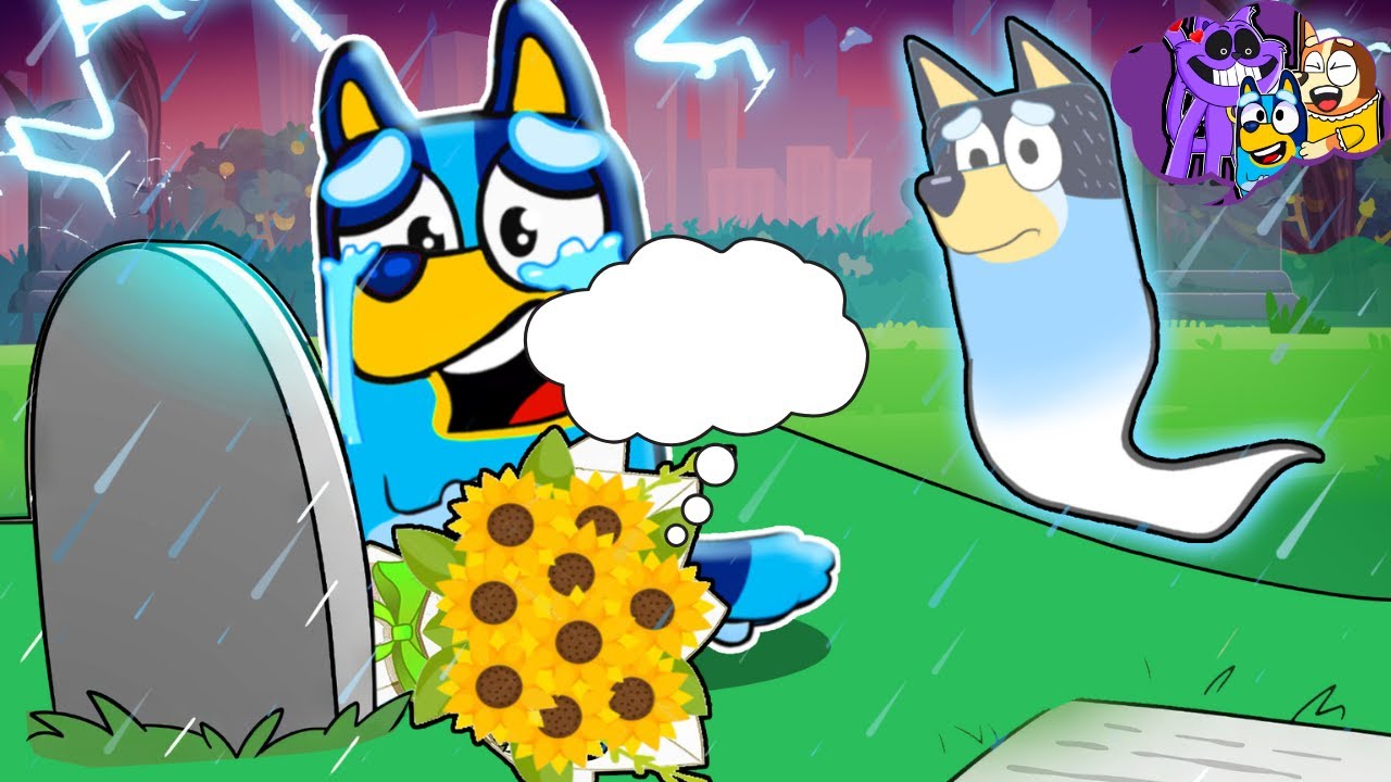 💥 Bluey & His Father’s Spirit: A Journey to New Happiness 🐾 | Bluey ...