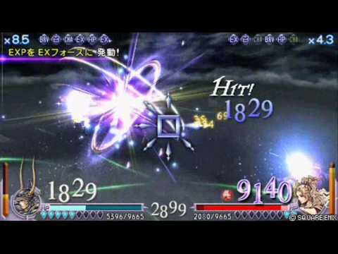 UT DISSIDIA FINAL FANTASY WoL(me) vs ティナ(pisko)