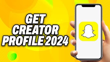 How To get Snapchat Creator Profile (2025) - Quick Fix
