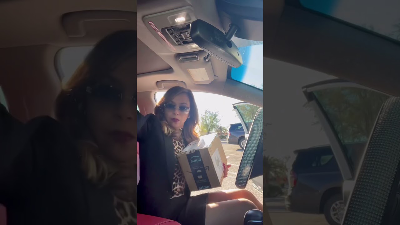 Driving with high heels be like😅