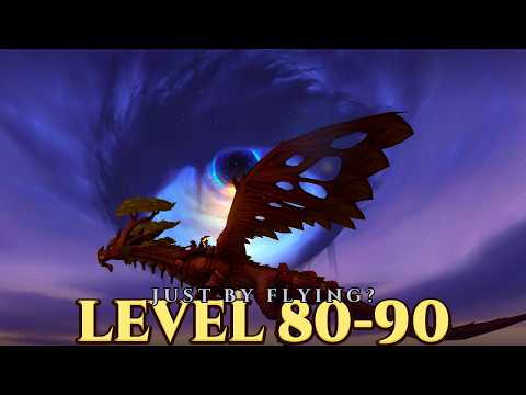 Level 80-90 - By Using Weird Flying Exploit?