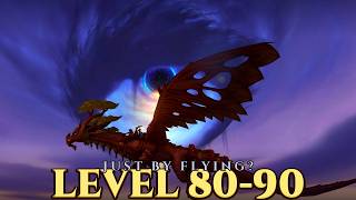 Can You Level 80-90 - By Flying??