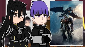 Kaiju No.8 React to Transformers || Optimus Prime || part 1 - Gacha React