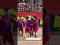 احتفال جنوني من بن شرقي مع جماهير الاهلي بعد الهدف التالت