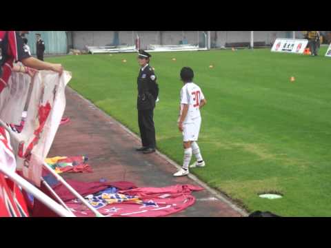 2010 J2 第32節 ファジアーノ岡山 試合終了後