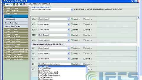Delta Servo Speed Control