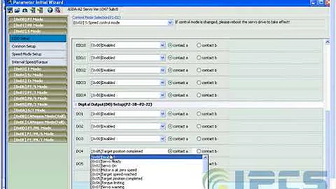 Delta Servo Speed Control