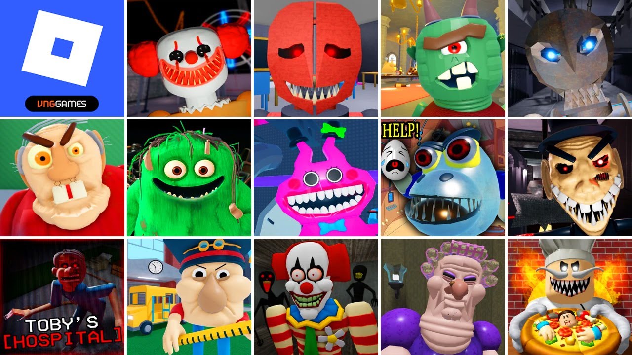 Roblox,MR CRAZY'S CARNIVAL,ESCAPE MR. NIGHTMARE SCHOOL,DHUUR'S DUNGEON.