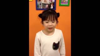2014.5.7 (4Y8M) 小Miga自創100的乘法表