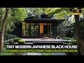 Tiny Modern Japanese Black House & Farmhouse ๐ฟ