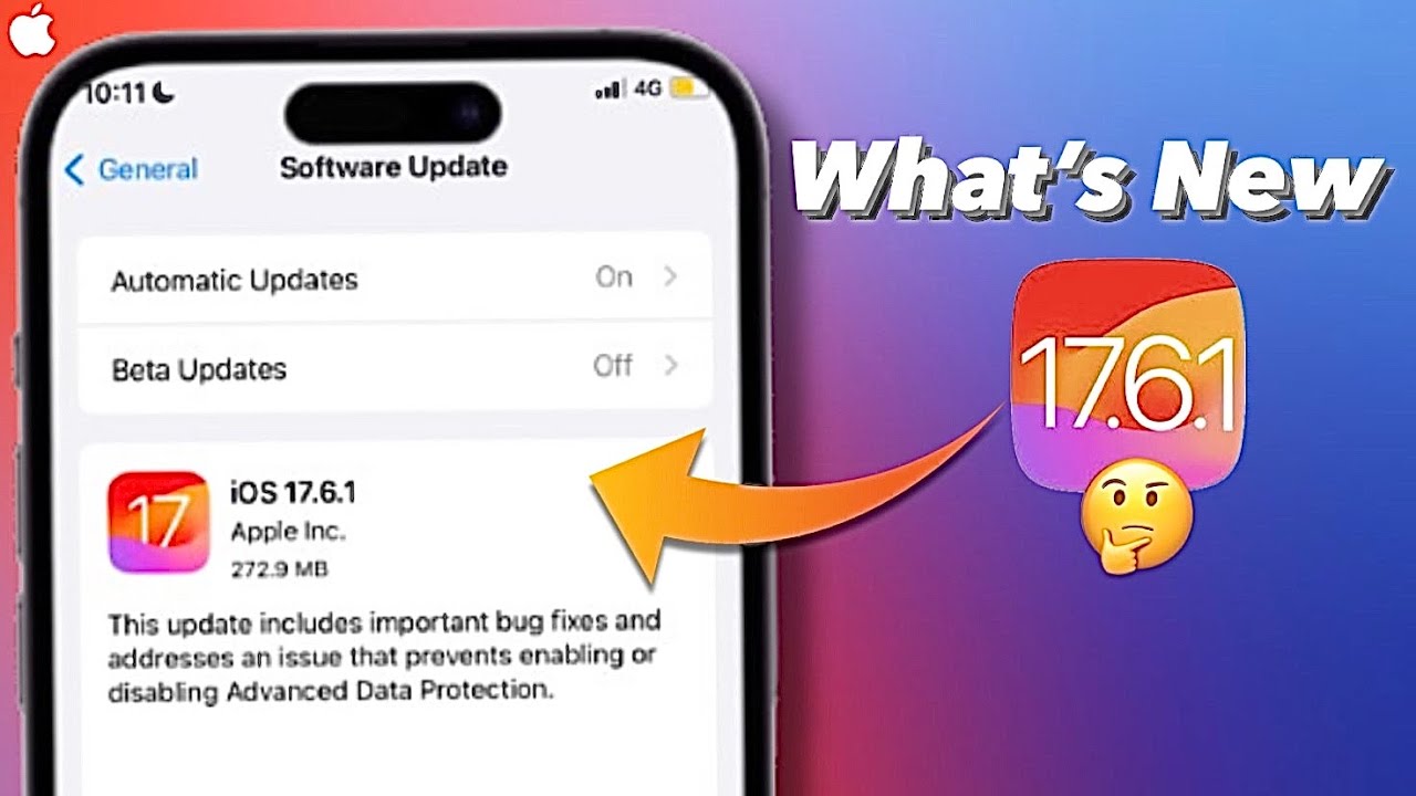 iOS 17.6.1 Released - What's New? Should You Update iOS 17.6.1 - YouTube