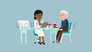 Black Female Doctor with Patient Consultation [MOV & GIF]