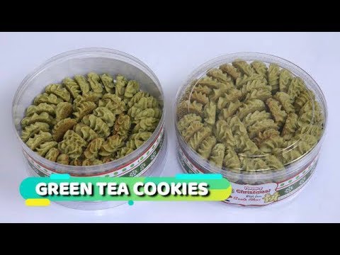 RESEP GREEN TEA COOKIES - (COOKIES SEASON 2)