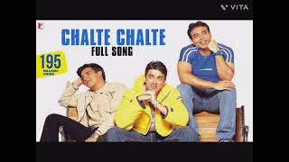 Chalte Chalte | Full Song | Mohabbatein | Shah Rukh Khan, Uday Chopra, Jugal Hansraj, Jimmy Shergill