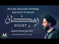 He said she said witness equality inislam  night 3  ramadan 2024 lecture series