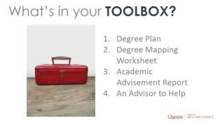 Mapping the courses you need for your degree