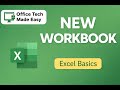 First Time Opening Excel? Start Here