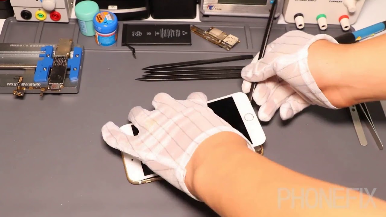 PHONEFIX Black Spudger Plastic Opening Repair Tool For FIX Cell Phone