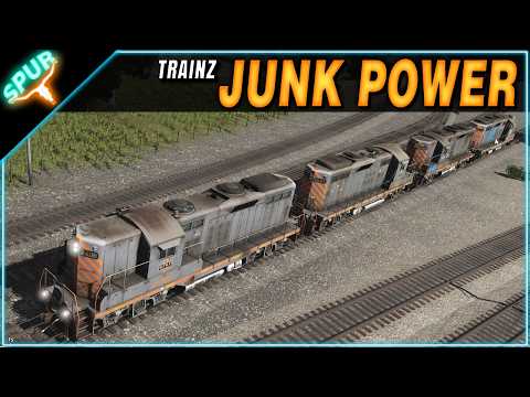 Running 4 GP18s on a Coal Country Mine Run | Trainz 22