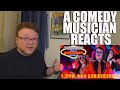 A comedy musician reacts  adequate wordsmith by the stupendium reactionanalysis