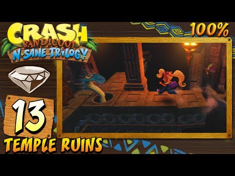 Crash Bandicoot : N. Sane Trilogy (ITA)-13- Temple Ruins [100%]