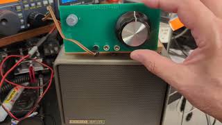 LARCset receiving SSB segment to CW