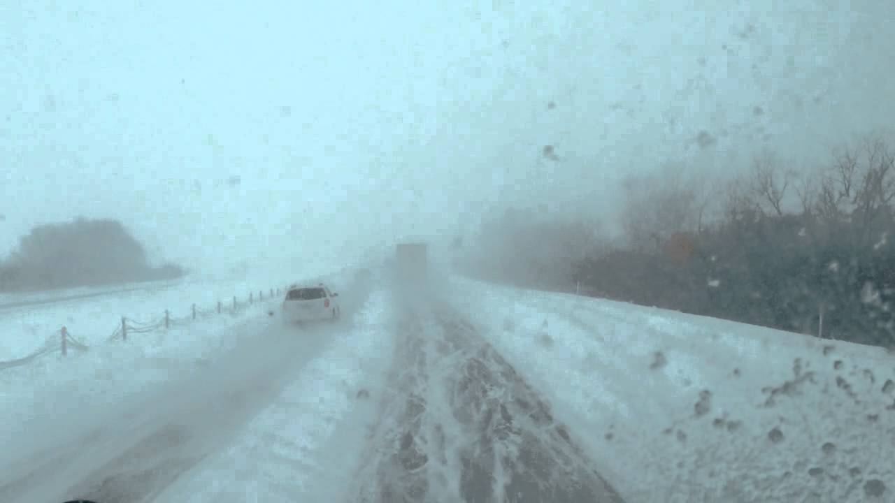 Snow atorm 282014 Rensselaer Indiana YouTube