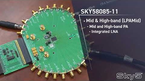 SKY58085-11 Sky5® Mid- and High-band Front-end Module - DEMO
