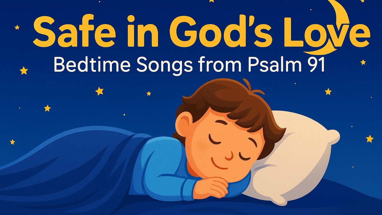 Bedtime Lullabies for Kids | 15 Minutes of Peaceful Worship  | Psalms 91 | Lullabies For Babies 