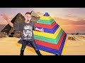 GIANT LEGO Pyramid Fort!