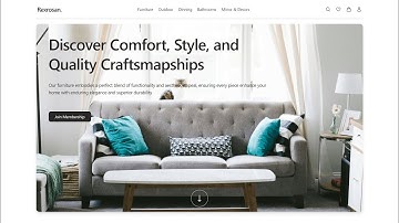 💎 React.js , Tailwind CSS, and Framer Motion Furniture Ecommerce Store