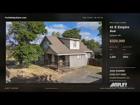 41 E Empire Ave, Spokane, WA home video tour