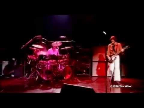 The Who at Shepperton Studios on 25 May 1978