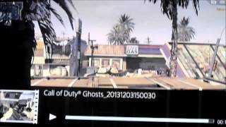 CoD Ghosts - Across the map knife! (PS4)