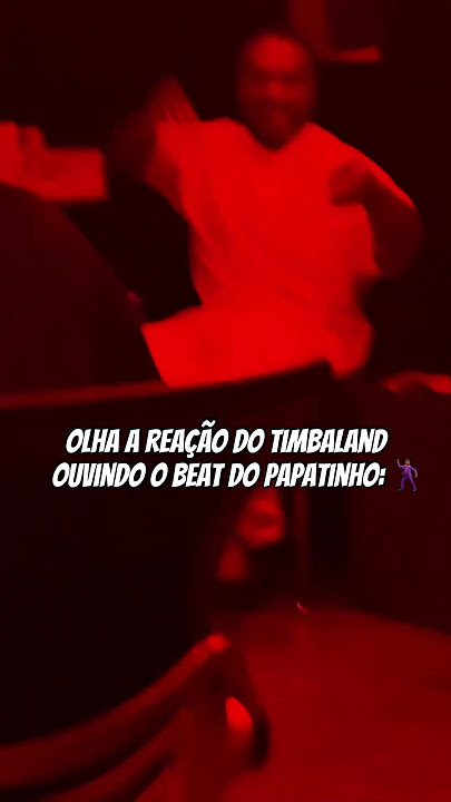 Papatinho e Timbaland em sessão no estúdio 🔥 #papatinho #music #timbaland #studio