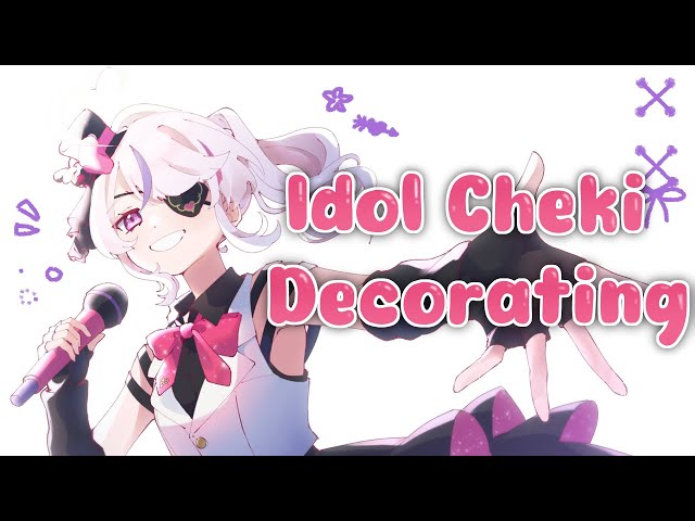 CHEKI (Polaroid) DECORATING TIPS FROM EX UNDERGROUND IDOL【NIJISANJI  EN | Maria Marionette】のサムネイル