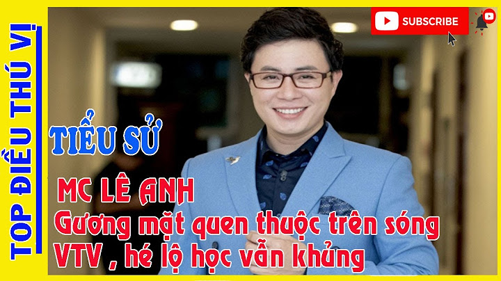 Mc lê anh sinh năm bao nhiêu năm 2024