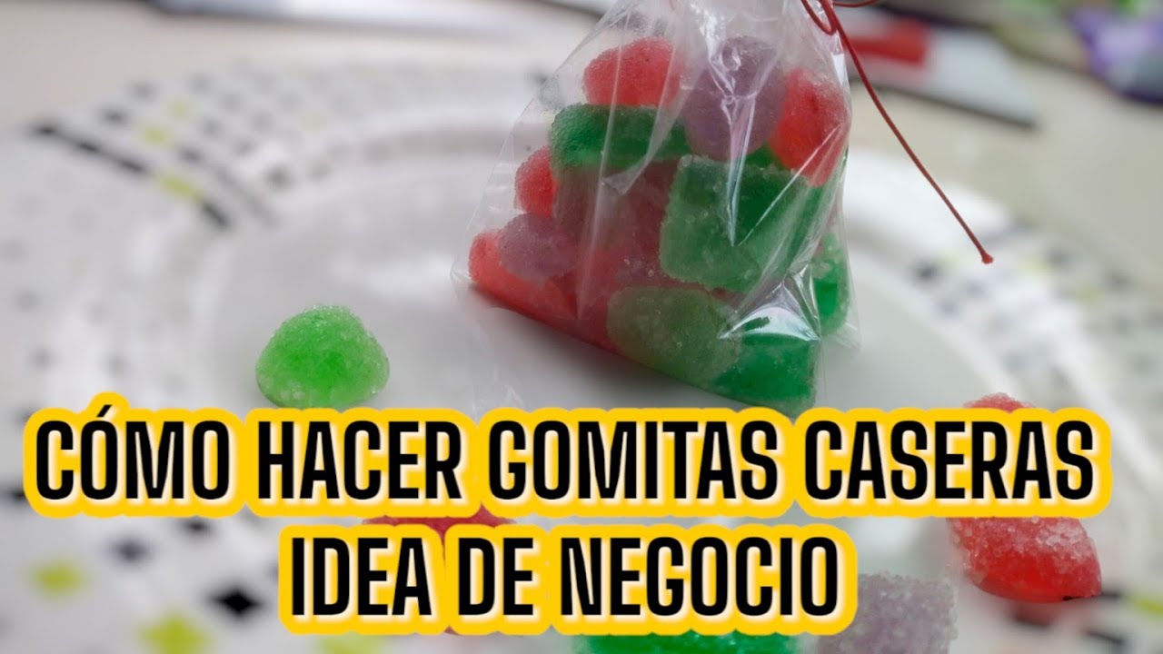 ATREVETE A HACER GOMITAS CASERAS NO TE ARREPENTIRÁS